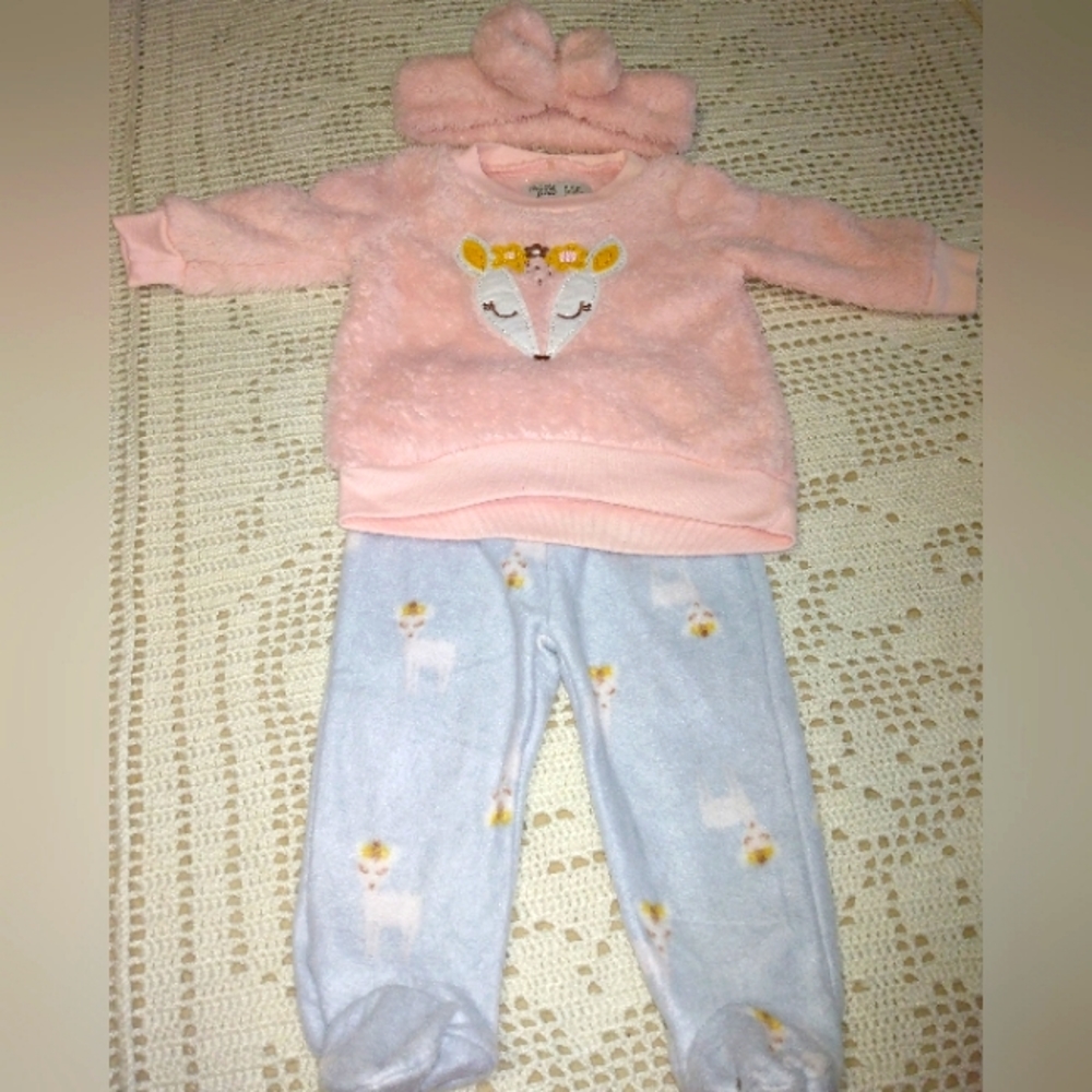 Chick Pea 3 piece set size 3-6 mo